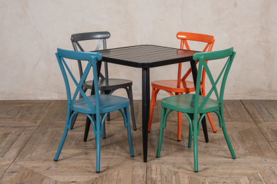 Vienna Outdoor Aluminium Stacking Chairs and Tables